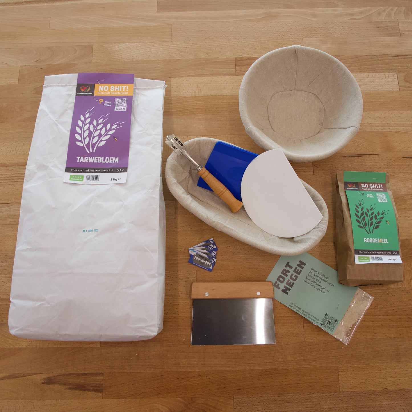 ⁠Fort Negen broodbakpakket  - GROOT