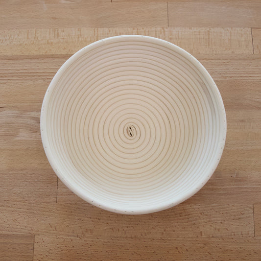 Rond Rijsmandje met linnen liner