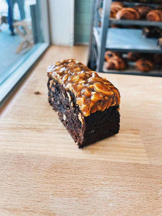 Pinda Brownie (vegan, 2 stuks)